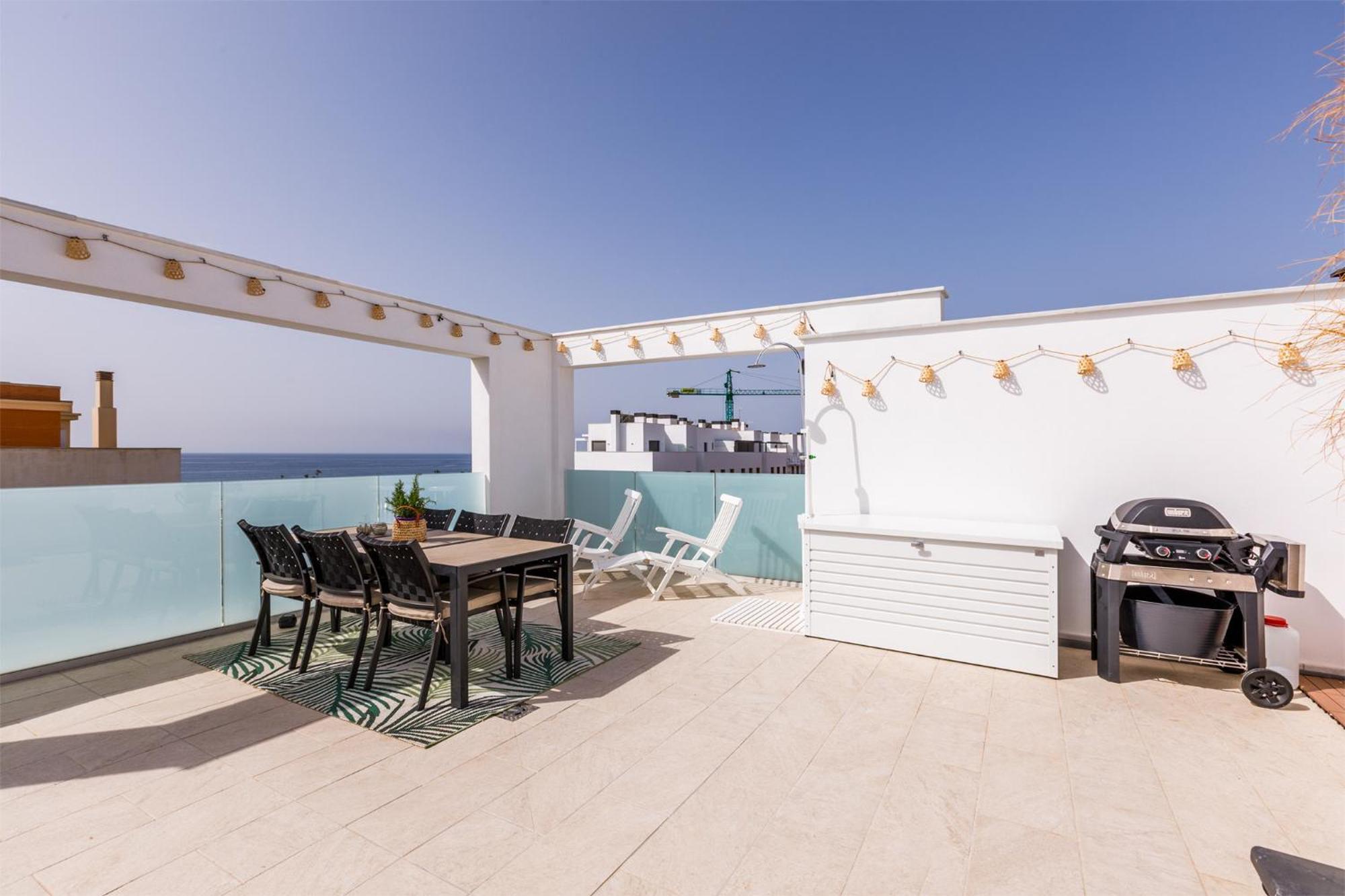 Ferienwohnung A&N Atico Vista Al Mar Torre Del Mar Exterior foto