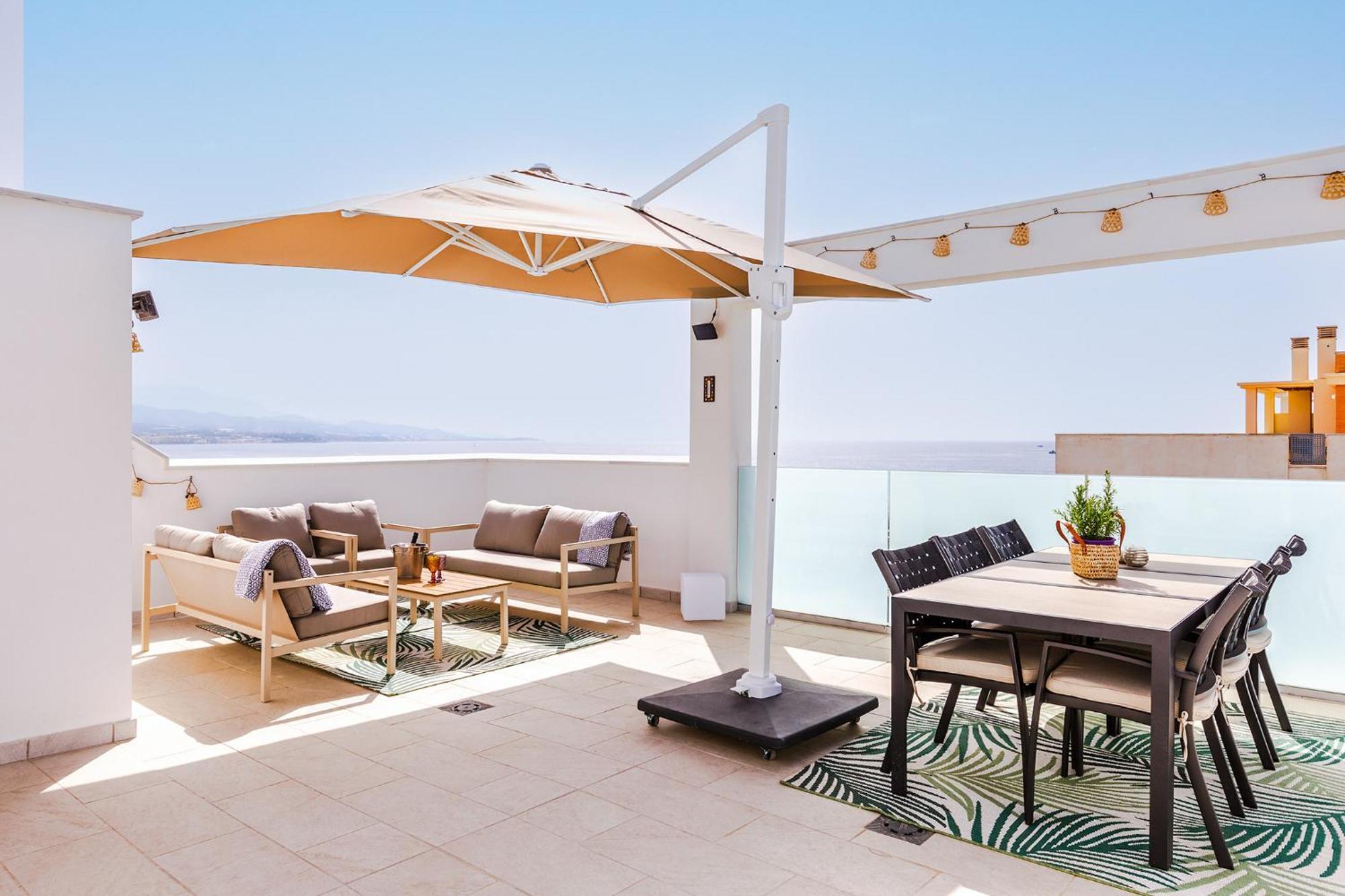 Ferienwohnung A&N Atico Vista Al Mar Torre Del Mar Exterior foto
