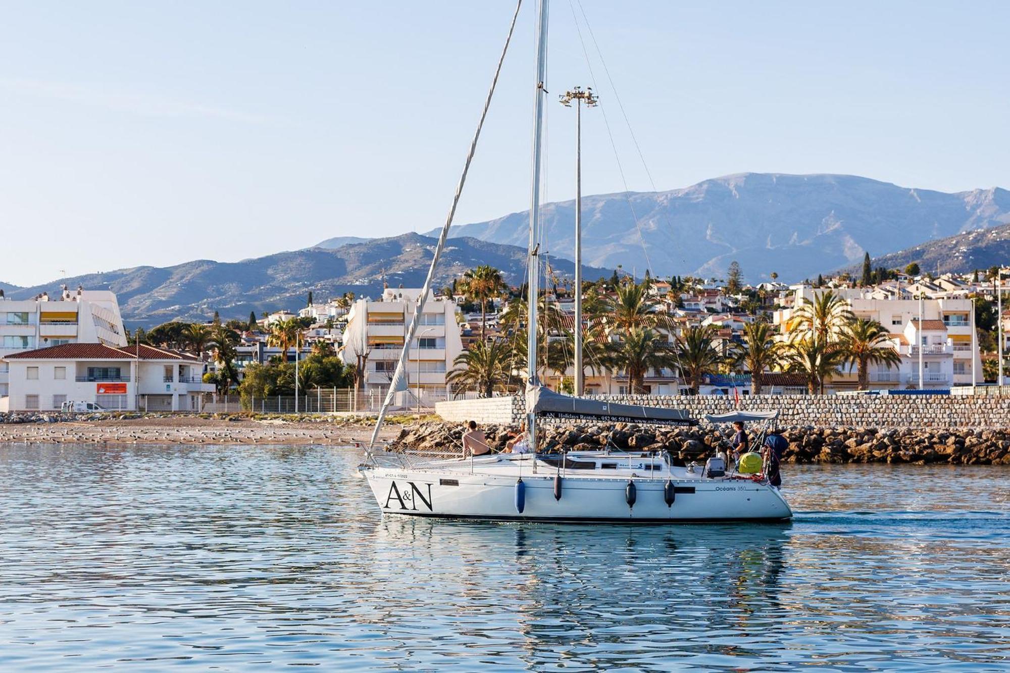 Ferienwohnung A&N Atico Vista Al Mar Torre Del Mar Exterior foto
